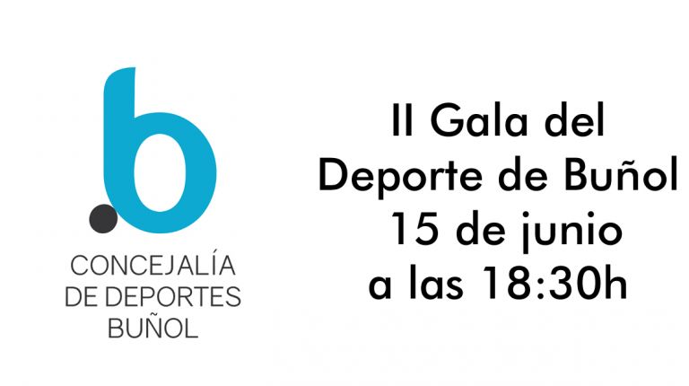 II Gala del Deporte de Buñol el 15 de junio