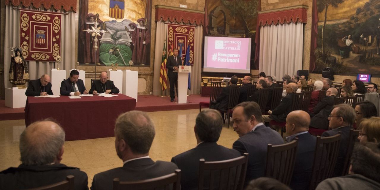  La Diputación de Castellón abandera el cuidado del patrimonio sacro de la provincia