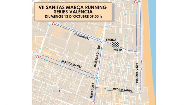 VALÈNCIA ACOGE EL DOMINGO UN 10K HOMOLOGADO 