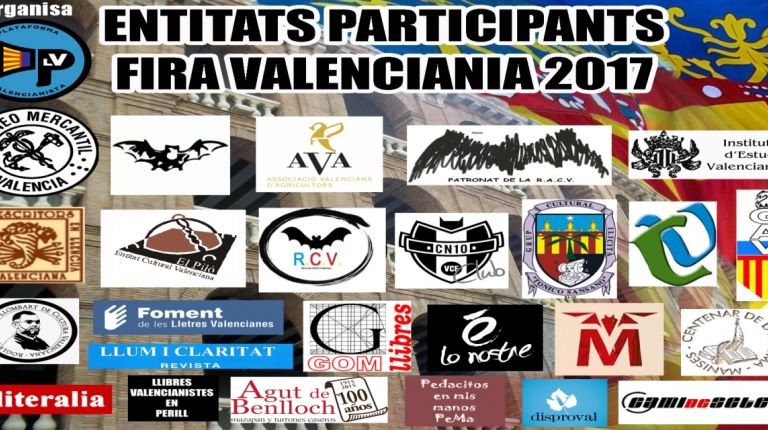  V Feria de entidades valencianistas, Feria Valenciana 2017
