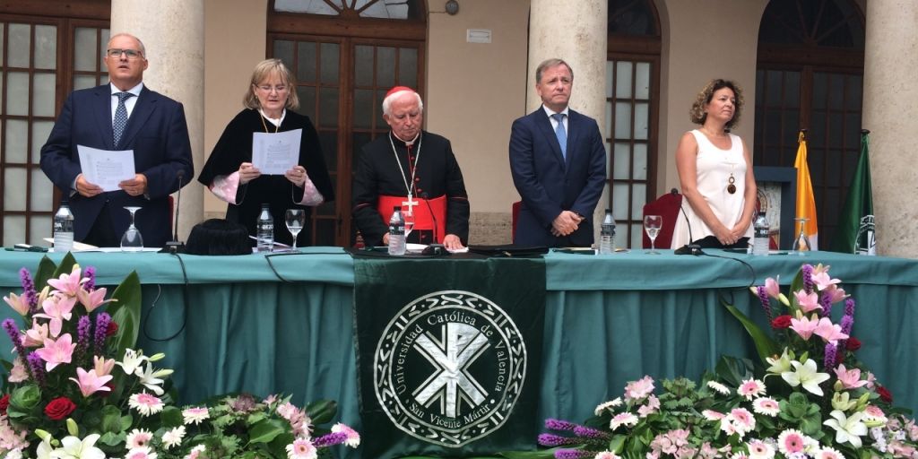  El delegado del Gobierno ha asistido a la apertura del curso 2017/2018 de la Universidad Católica de Valencia