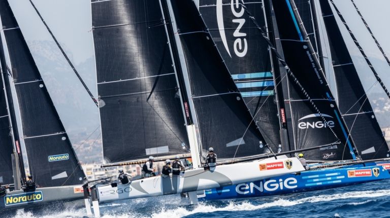 Los catamaranes voladores regresan a la Copa del Rey MAPFRE