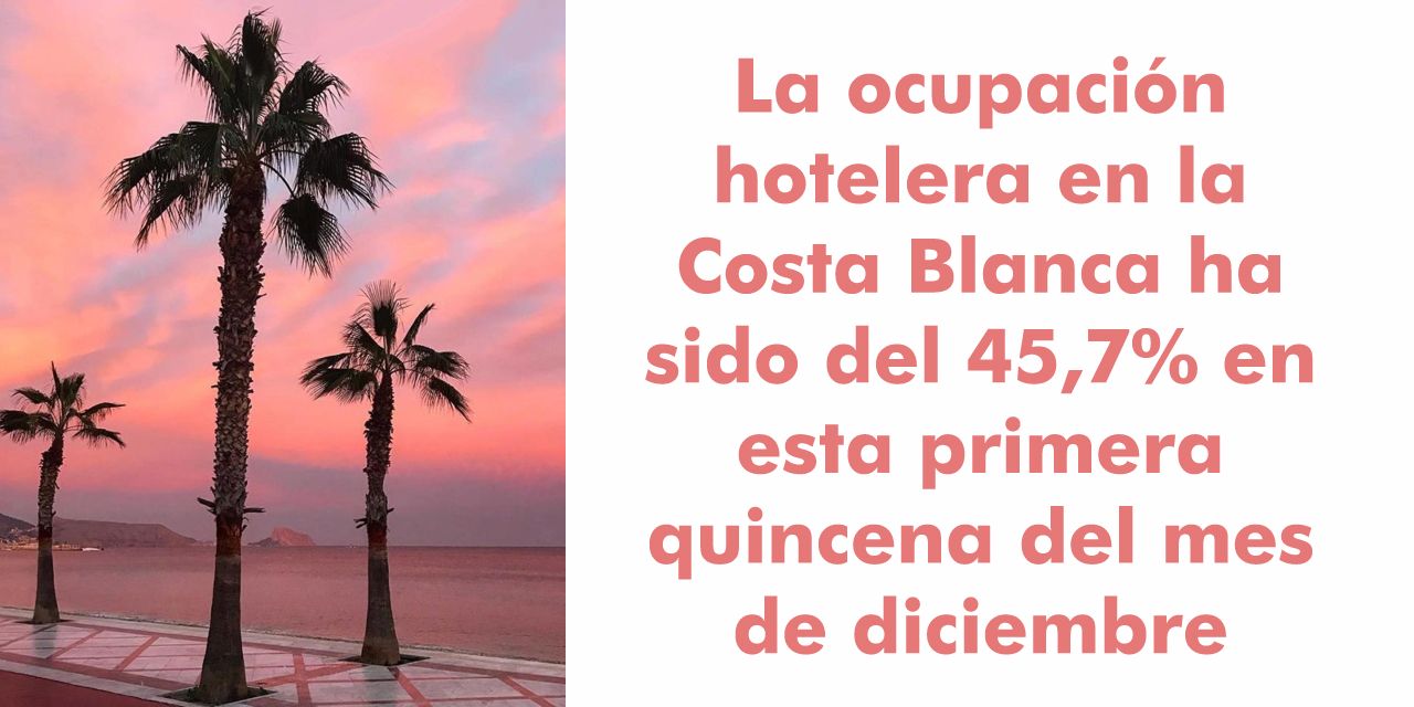  La Costa Blanca sigue la estela de Benidorm gracias al mercado nacional