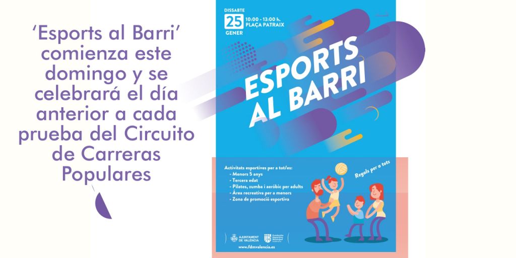  La fundación deportiva municipal lleva el deporte a todos los barrios de la ciudad  