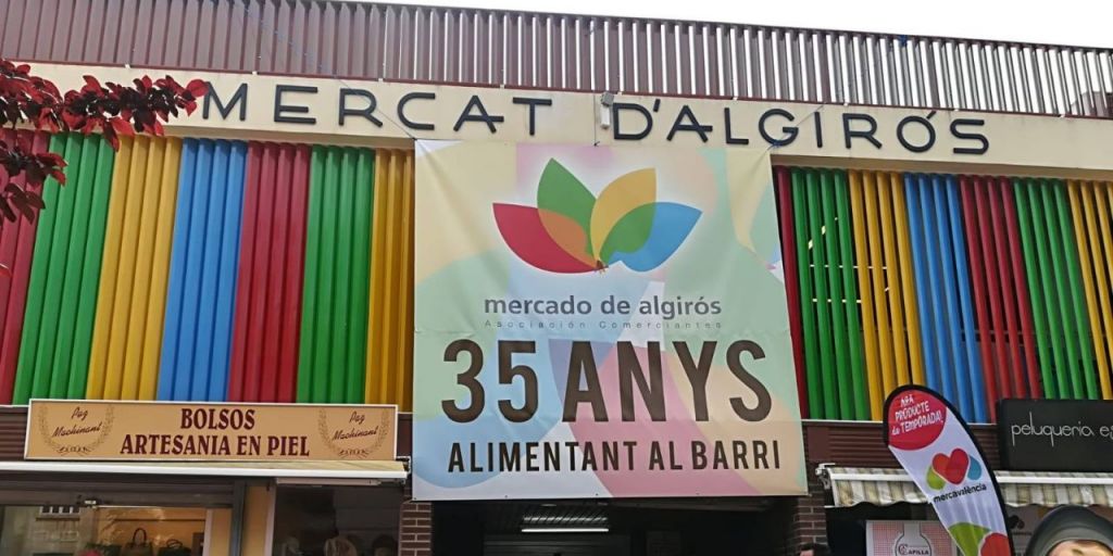  El mercado de Algirós cumple 35 años.