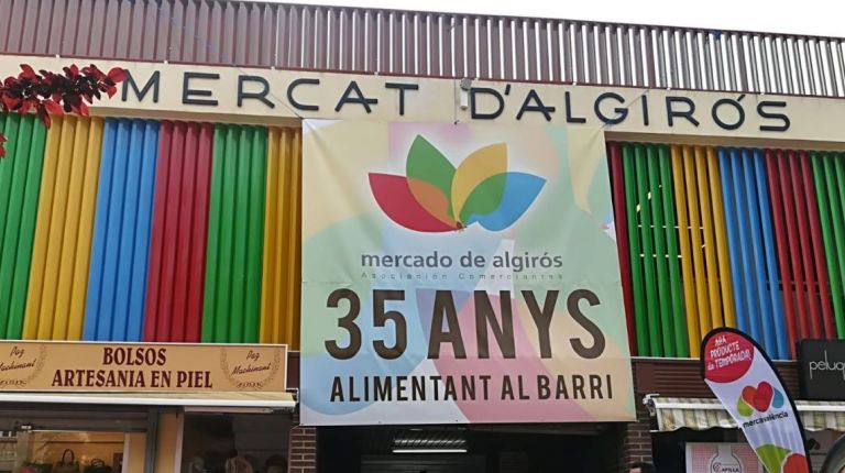 El mercado de Algirós cumple 35 años.