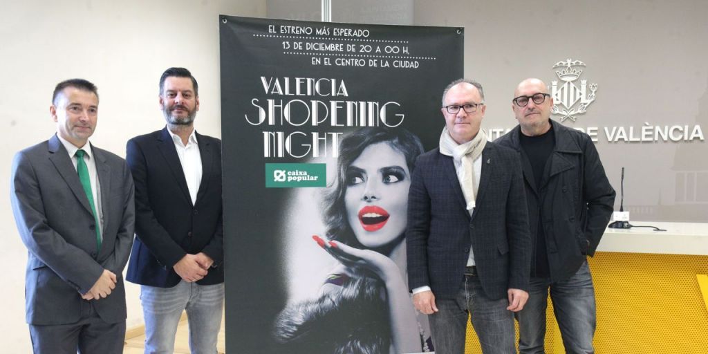  VALÈNCIA COMIENZA LA CAMPAÑA DE COMPRAS DE NAVIDAD EN EL COMERCIO LOCAL CON LA «SHOPENING NIGHT» 