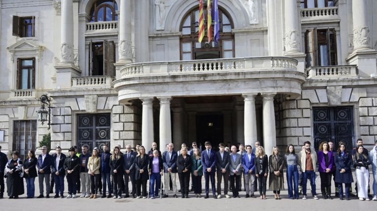 València recuerda a las víctimas de la dana en el primer aniversario del 29 de octubre