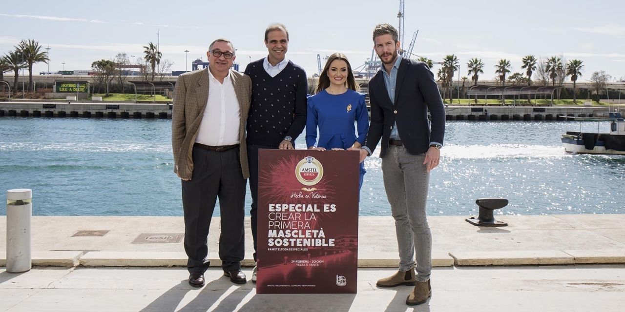  Amstel volverá a sorprender un año más y lanzará, de la mano de Ricardo Caballer, la mascletà más sostenible hecha hasta ahora en la ciudad de Valencia