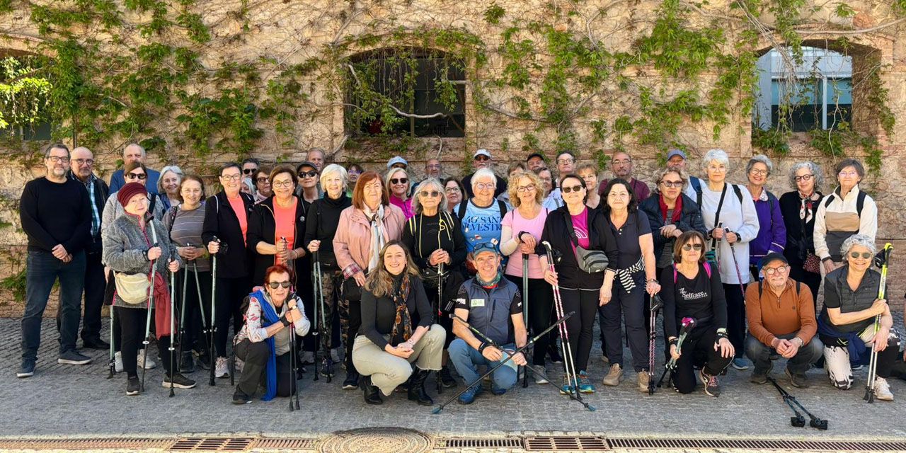  La Fundación Deportiva Municipal consolida el programa Marxa Nòrdica als Barris con una nueva edición en Benimaclet y L’Illa Perduda y la ampliación a Patraix y Benicalap
