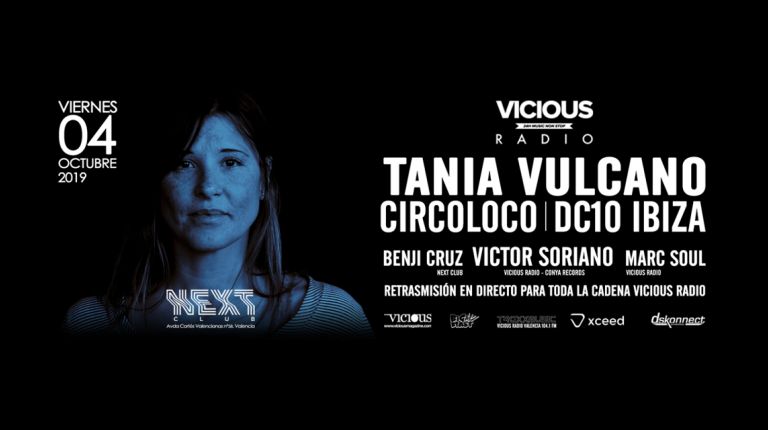 La indiscutible Primera Dama de CIRCOLOCO y Reina de DC10 Ibiza, TANIA VULCANO hoy en Valencia