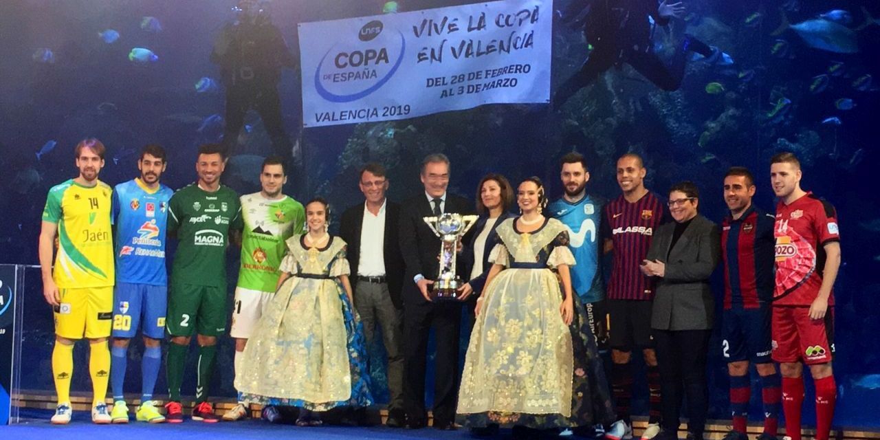  LA XXX EDICIÓN DE LA COPA DE ESPAÑA DE FÚTBOL SALA YA TIENE EL ORDEN DE JUEGO DE LOS EQUIPOS