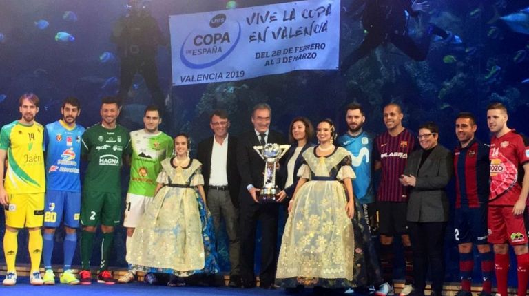 LA XXX EDICIÓN DE LA COPA DE ESPAÑA DE FÚTBOL SALA YA TIENE EL ORDEN DE JUEGO DE LOS EQUIPOS