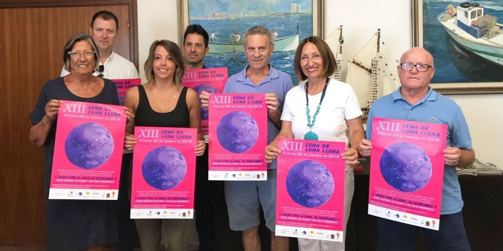  EL 25 DE AGOSTO LLEGA A SANTA POLA LA XIII CENA DE LA LUNA LLENA