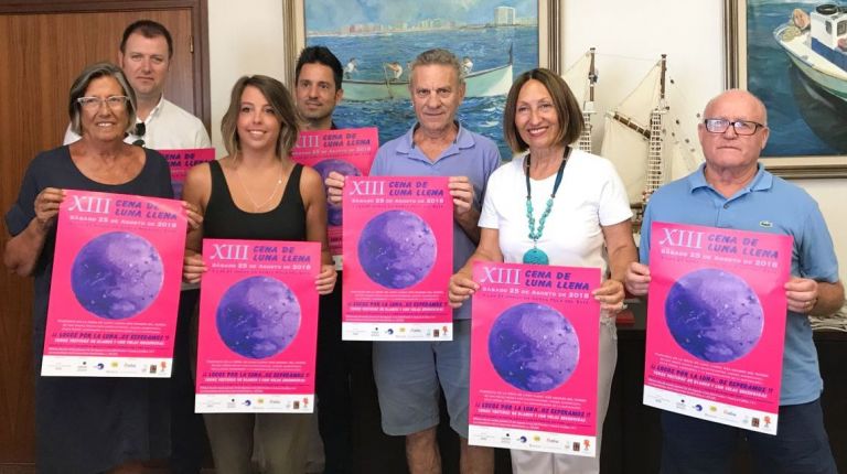 EL 25 DE AGOSTO LLEGA A SANTA POLA LA XIII CENA DE LA LUNA LLENA