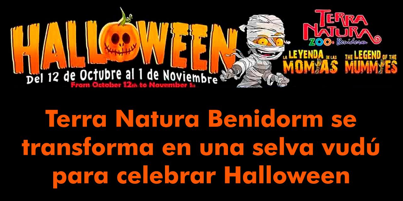  El aviario de Terra Natura Benidorm se transforma en una selva vudú para celebrar Halloween