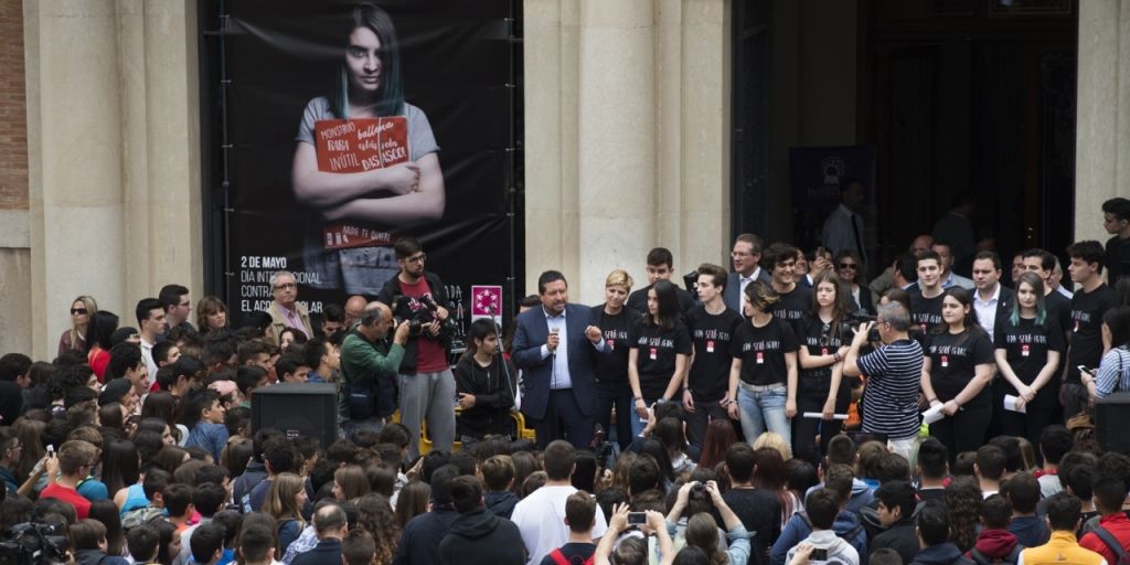  La Diputación reunirá el viernes a centenares de escolares de la provincia en el estreno de 'Nada será igual' contra el acoso escolar