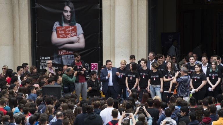 La Diputación reunirá el viernes a centenares de escolares de la provincia en el estreno de 'Nada será igual' contra el acoso escolar