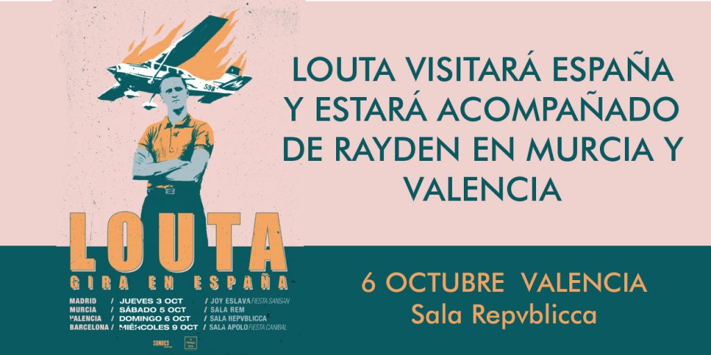  LOUTA VISITARÁ VALENCIA  EL 6 DE OCTUBRE