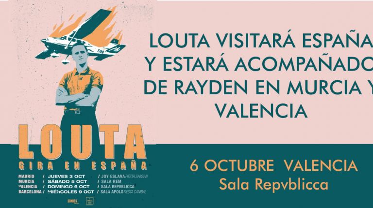 LOUTA VISITARÁ VALENCIA  EL 6 DE OCTUBRE