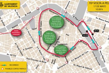 El Ayuntamiento prepara un dispositivo de tráfico para la 70.ª Volta a Peu de este domingo por el centro de la ciudad 