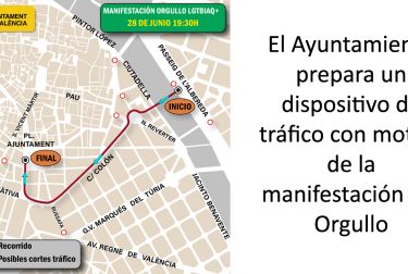 El Ayuntamiento prepara un dispositivo de tráfico con motivo de la manifestación del Orgullo