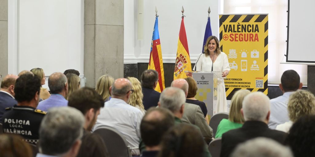  María José Catalá presenta València + Segura, “el plan más ambicioso de formación de la ciudadanía ante emergencias”