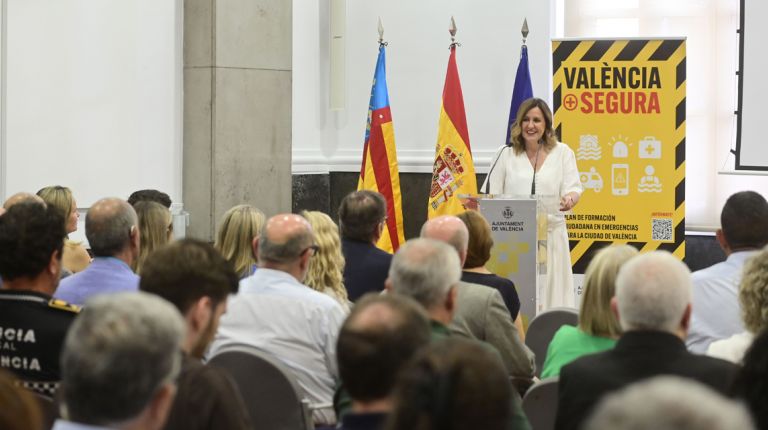 María José Catalá presenta València + Segura, “el plan más ambicioso de formación de la ciudadanía ante emergencias”