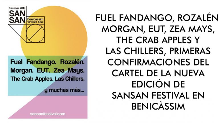 PRIMERAS CONFIRMACIONES DEL CARTEL DE LA NUEVA EDICIÓN DE  SANSAN FESTIVAL EN BENICÀSSIM