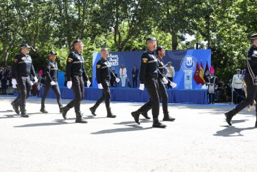La Policía Local de València recibe la medalla al mérito de la Policía Municipal de Madrid por su labor durante la dana  