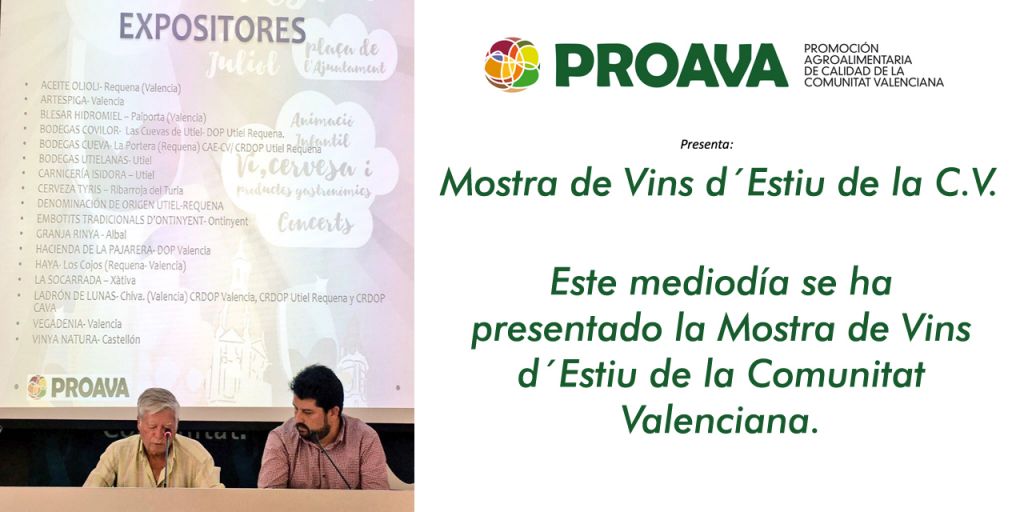  PROAVA ha presentado la Mostra d´Estiu en el Centro de Artesanía