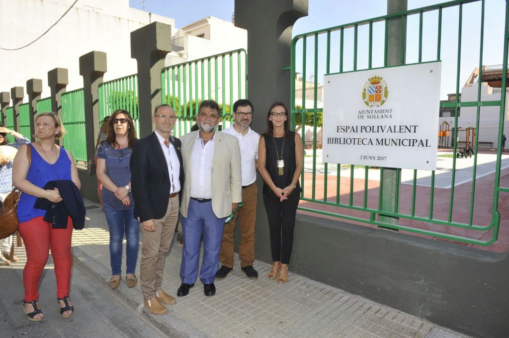  Sollana habilita el antiguo colegio López Marco como Biblioteca y espacio polivalente con la ayuda de la Diputación