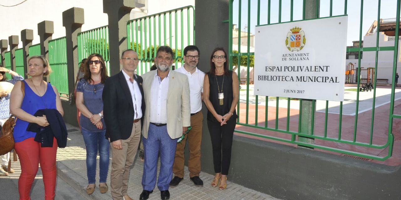  Sollana habilita el antiguo colegio López Marco como Biblioteca y espacio polivalente con la ayuda de la Diputación