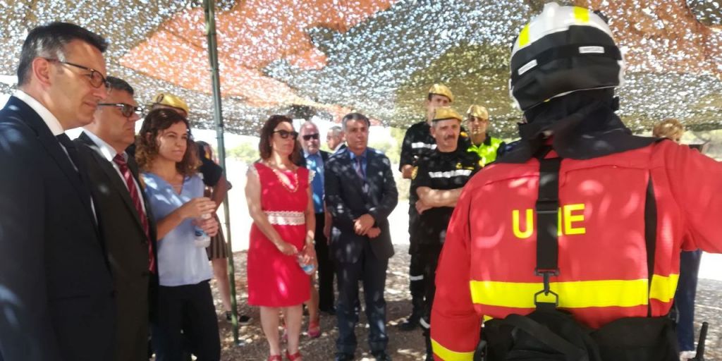  El delegado del Gobierno en la Comunitat Valenciana visita la UME