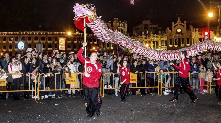 Valencia se prepara para la celebración del Año Nuevo Chino