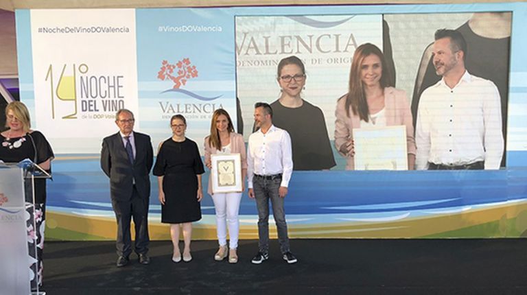 Vegamar recogió este Martes el premio al mejor tinto joven valenciano con el Selección Merlot 2017