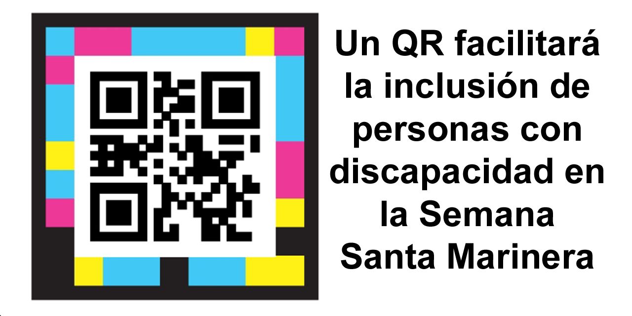  Un QR facilitará la inclusión de personas con discapacidad en la Semana Santa Marinera