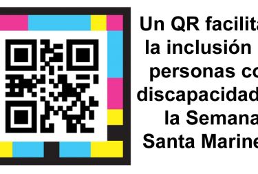 Un QR facilitará la inclusión de personas con discapacidad en la Semana Santa Marinera