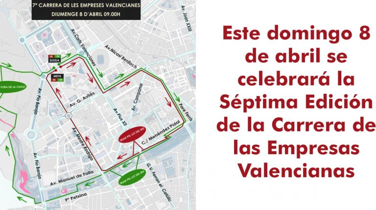 VALÈNCIA ACOGE LA VII CARRERA DE LES EMPRESAS VALENCIANAS 