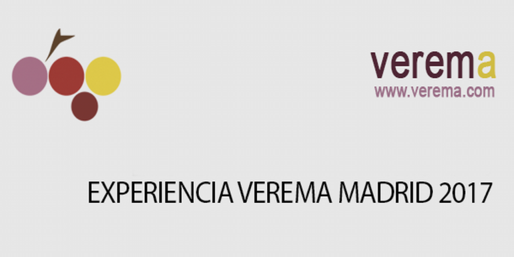  La 5ª edición de la Experiencia Verema Madrid se celebrará el próximo lunes 5 de junio.