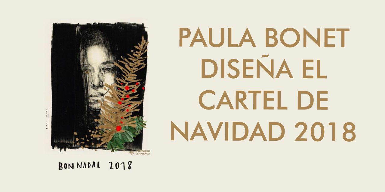  PAULA BONET DISEÑA EL CARTEL DE NAVIDAD 2018