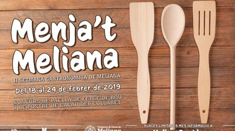 Meliana presenta las segundas jornadas gastronómicas “Menja’t Meliana”