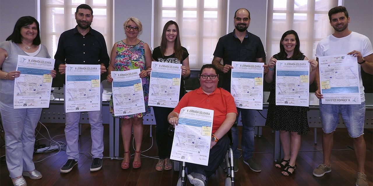  El Colegio de Fisioterapeutas de la CV presenta la IV Jornada Solidaria en el Ayuntamiento de Valencia