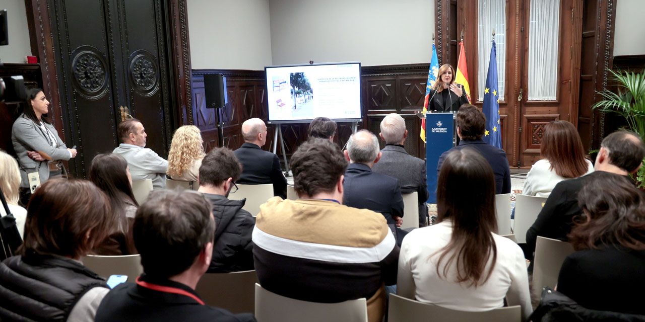  València remodela la calle Colón con más árboles, nuevo pavimento, mobiliario “y más espacio y seguridad para peatones”