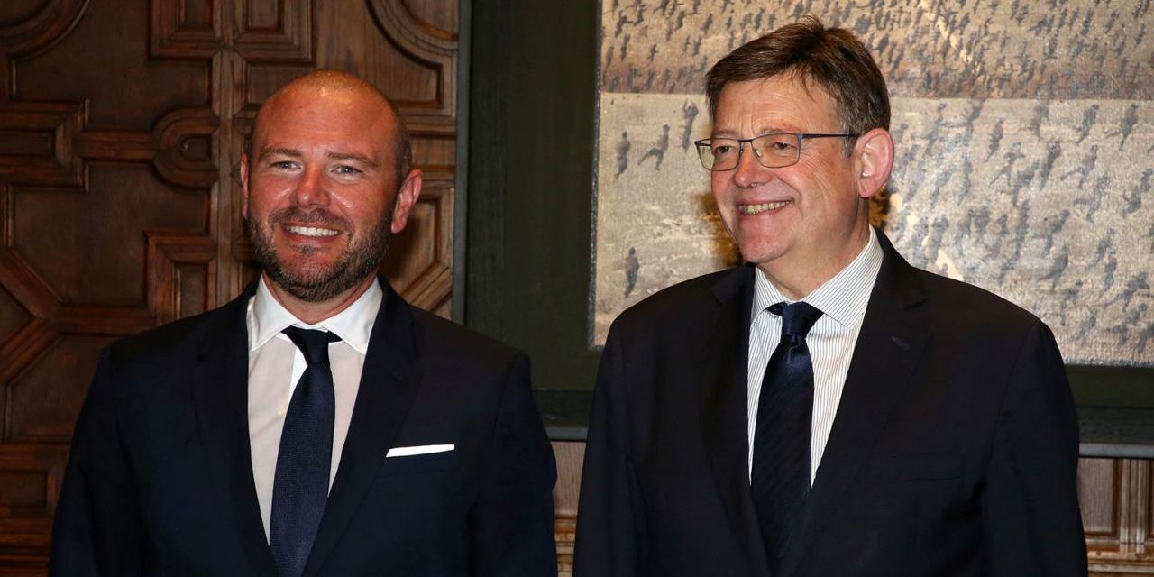  El president de la Generalitat, Ximo Puig, ha recibido en audiencia al presidente de la Diputación de Valencia, Toni Gaspar.