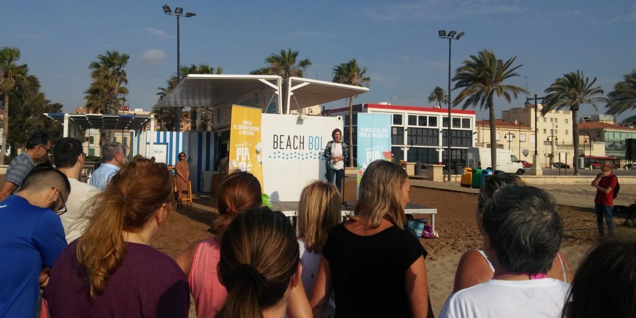  LA PLAYA DE LA MALVA-ROSA ACOGE ESTE VERANO ACTIVIDADES DEPORTIVAS GRATUITAS TODOS LOS DÍAS