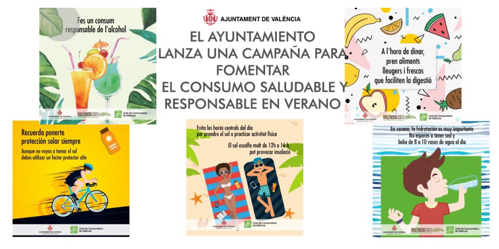  EL AYUNTAMIENTO LANZA UNA CAMPAÑA PARA FOMENTAR EL CONSUMO SALUDABLE Y RESPONSABLE EN VERANO