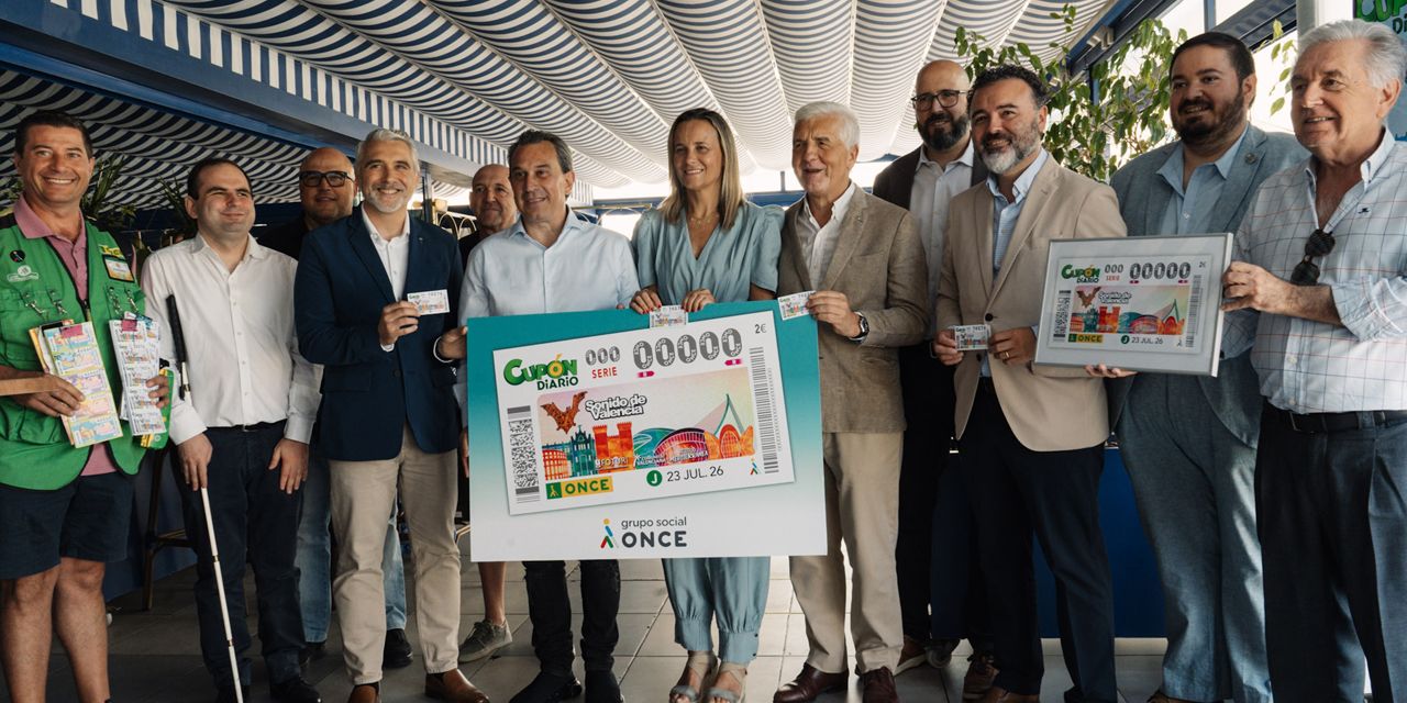  Cinco millones de cupones llevarán la imagen y el ritmo del Sonido de Valencia por toda España