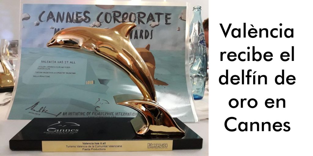  València recibe el delfín de oro en Cannes