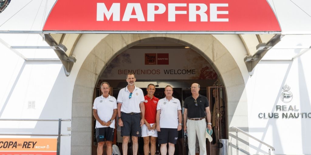  S.M. El Rey Felipe VI ha llegado esta mañana al Real Club Náutico de Palma